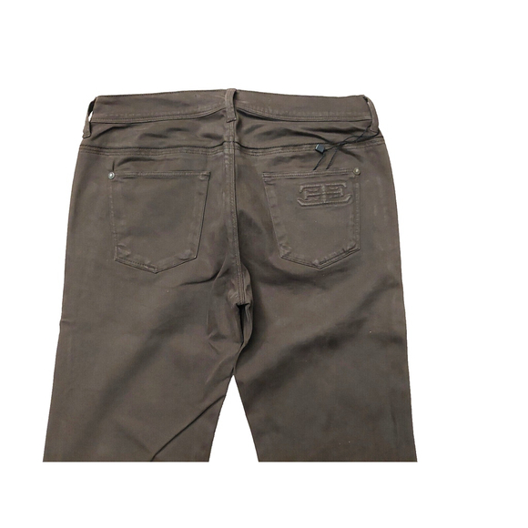 Ermanno Scervino Brown Straight Leg Slim Jeans Pants Sz 27 NWT - Picture 13 of 16